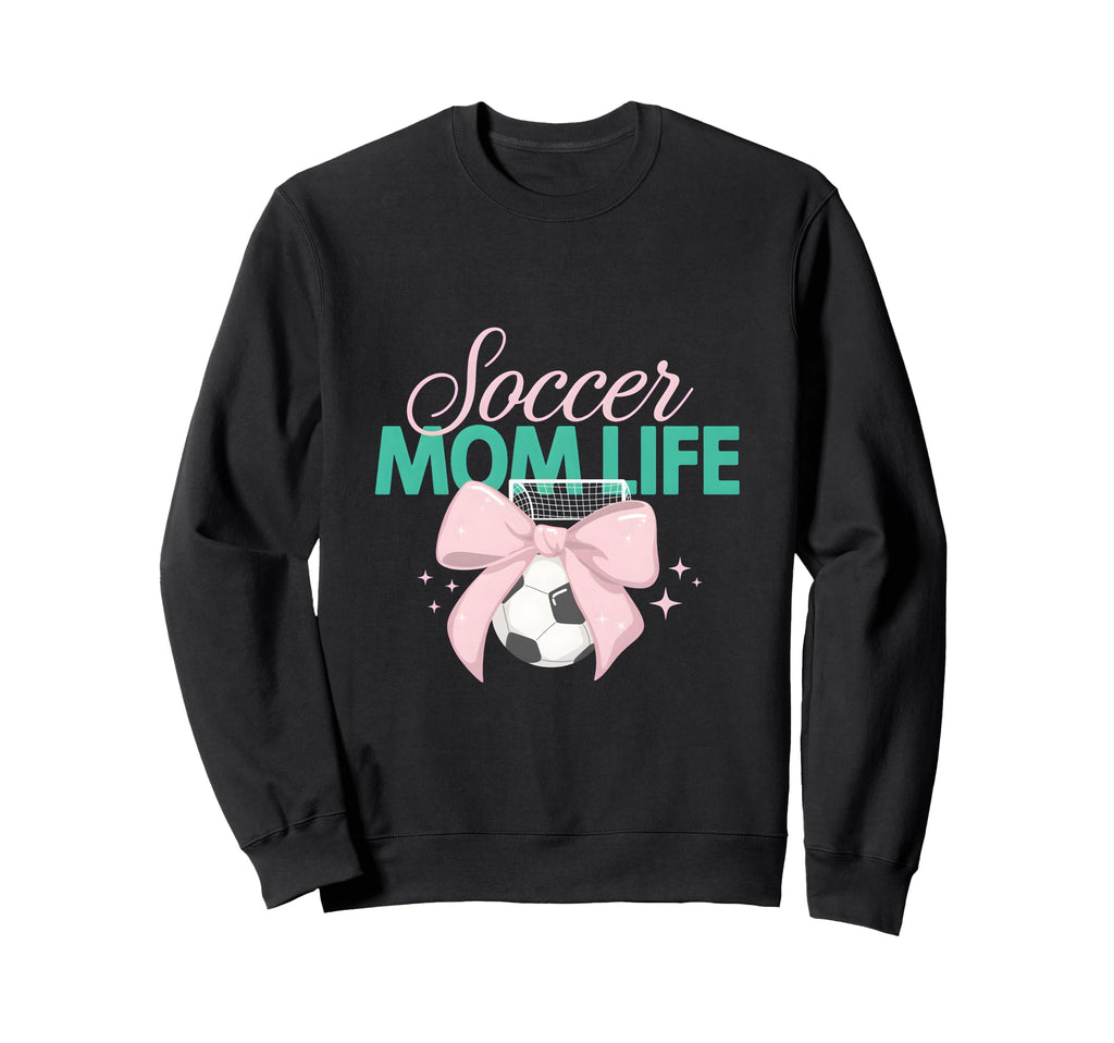 Soccer Mom Life Match Day Energy Sweatshirt - Minimalist Print Unisex