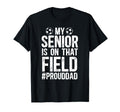 Proud Soccer Senior Dad Soccer Senior T-Shirt - Streetwear Style Unisex