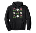 Coquette Bow Soccer And Shamrock St Hoodie - Custom Art Print Men Women
