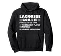 Funny Lacrosse Goalie Definition Goalies Hoodie - Novelty Apparel Unisex