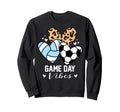 Game Day Vibes Funny Soccer Sweatshirt - Streetwear Style for Adults