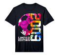 Mens 17Th Birthday Soccer 2009 T-Shirt - Minimalist Print for Adults
