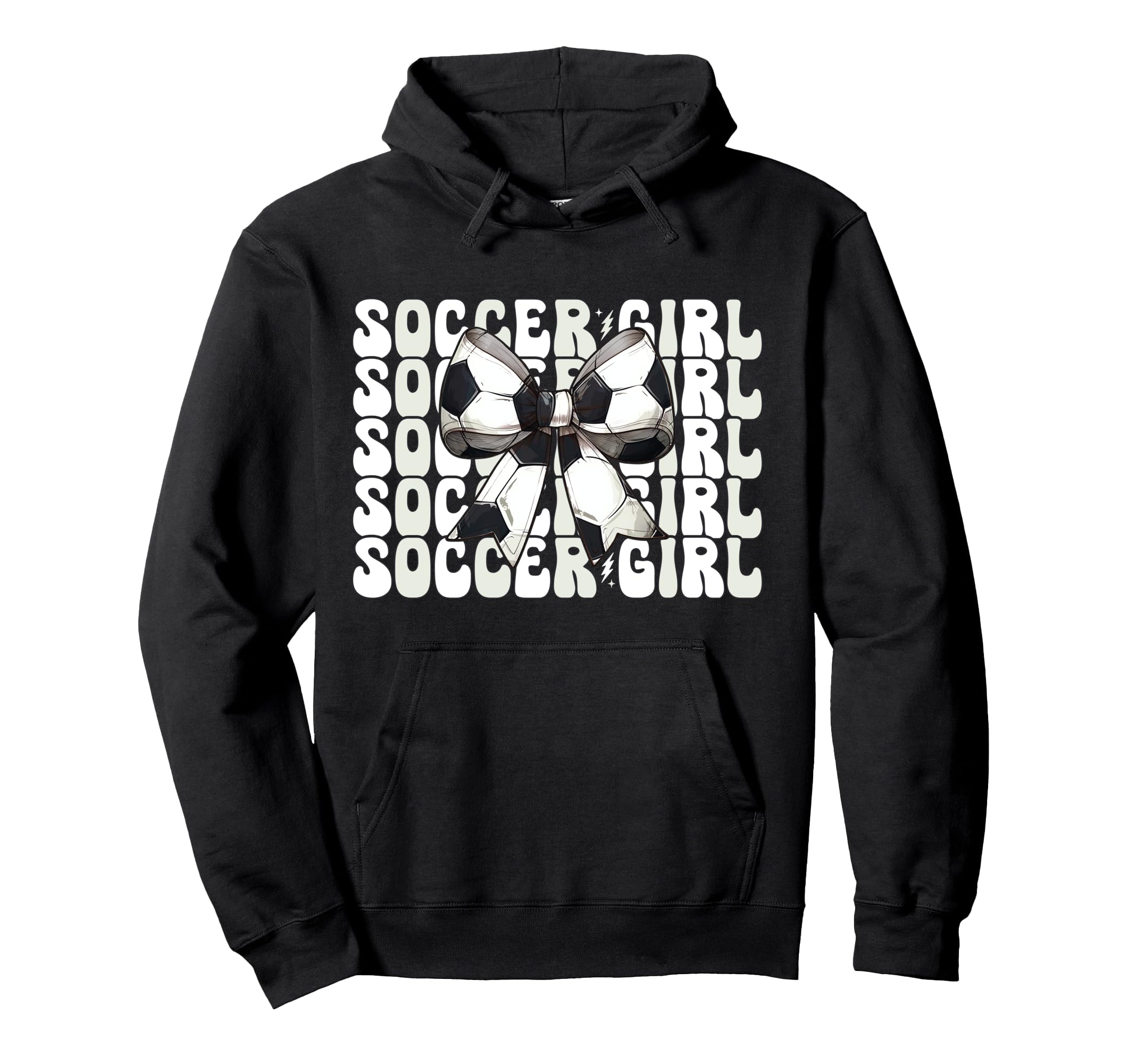 Womens Coquette Bow Ribbon Soccer T-Shirt - Streetwear Style Men Women