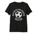Beauregard Parish Soccer Distressed 90S Tri T-Shirt - Graphic Print Unisex