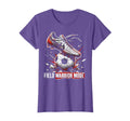 Soccer Field Warrior Mode T-Shirt - Aesthetic Graphic Unisex