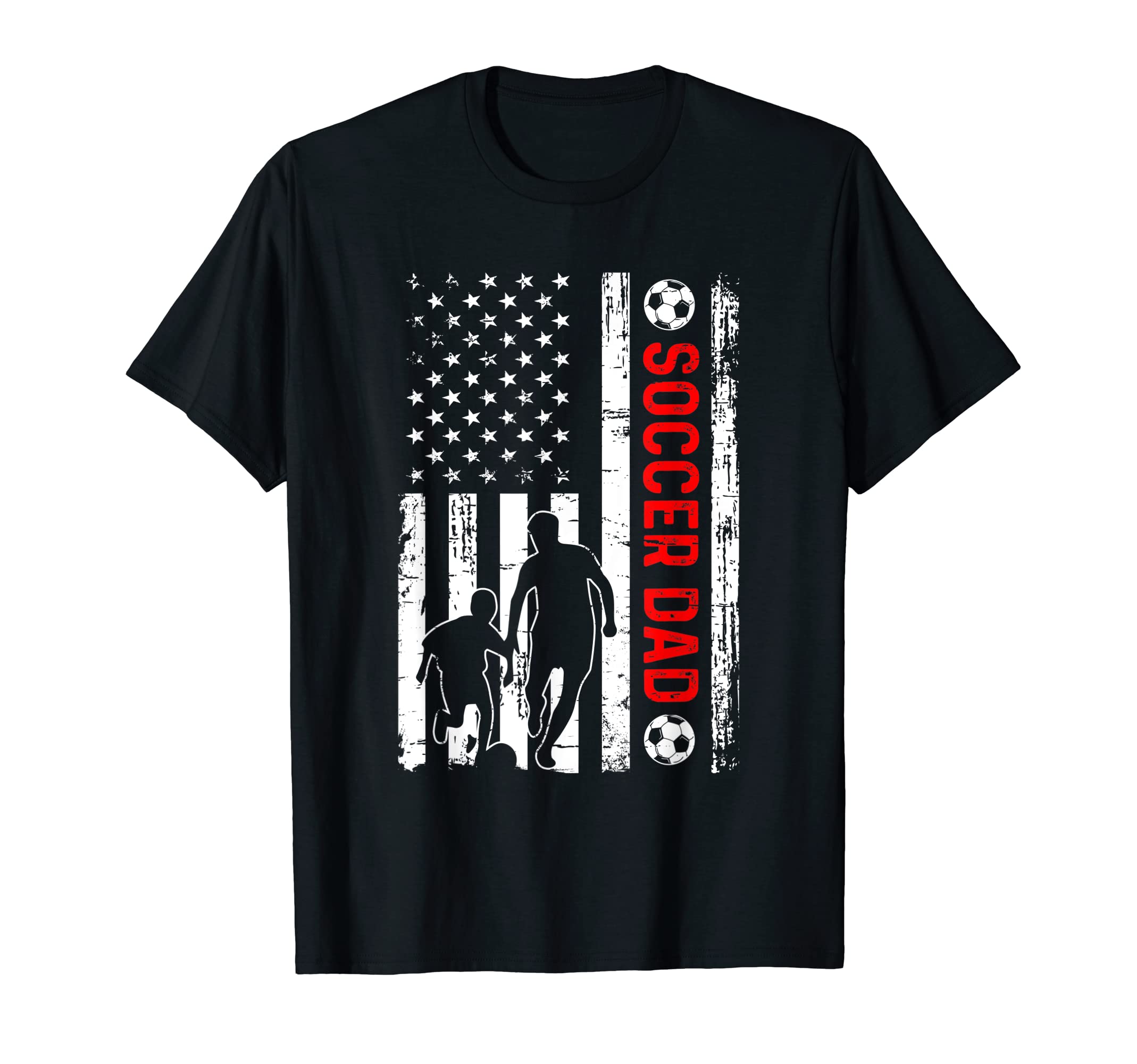 New Dad Soon To Be Soccer Daddy T-Shirt - Unique Graphic Men Women