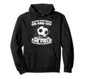 50 Years Old Soccer Sports Team Player Hoodie - Novelty Apparel Men Women
