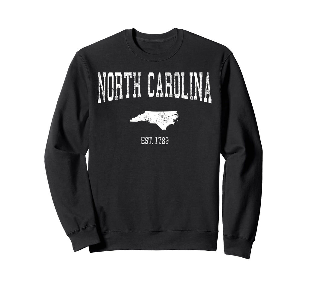North Carolina Nc Old Sports Gift Sweatshirt - Novelty Apparel Unisex