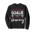 Funny Soccer Goalie Goalkeeper Mom Hoodie - Unique Graphic for Adults
