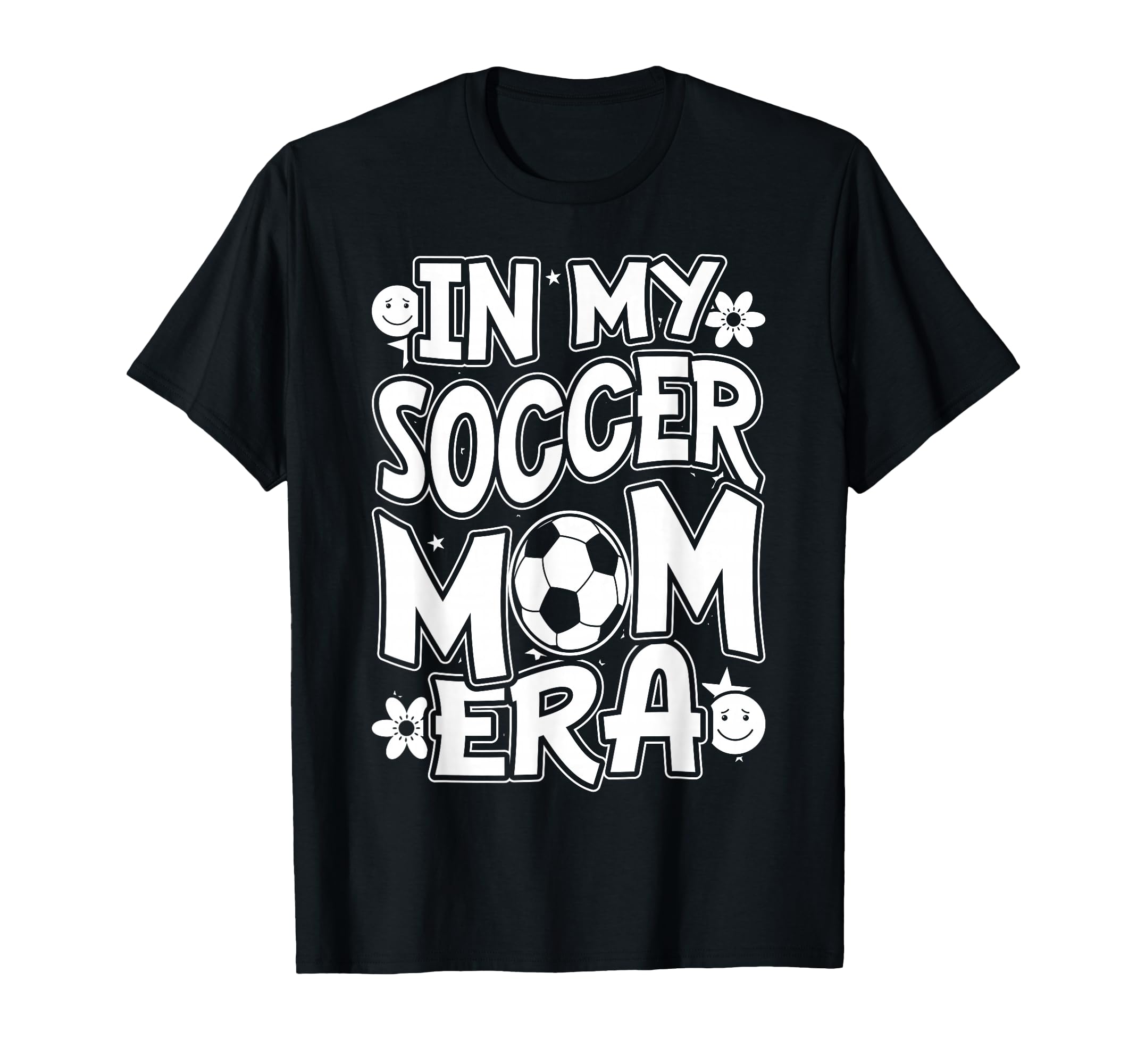 My Soccer Mom Era Funny Soccer Mom T-Shirt - Novelty Apparel for Adults