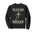 Play Soccer Their Seventies Player 70 Sweatshirt - Novelty Apparel Unisex