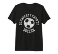 Dougherty County Soccer Distressed T-Shirt - Streetwear Style Men Women