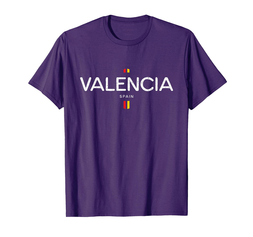 Valencia Spain T-Shirt - Graphic Print Men Women