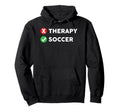 Funny Soccer Fan Coach Player Lover Hoodie - Minimalist Print for Adults