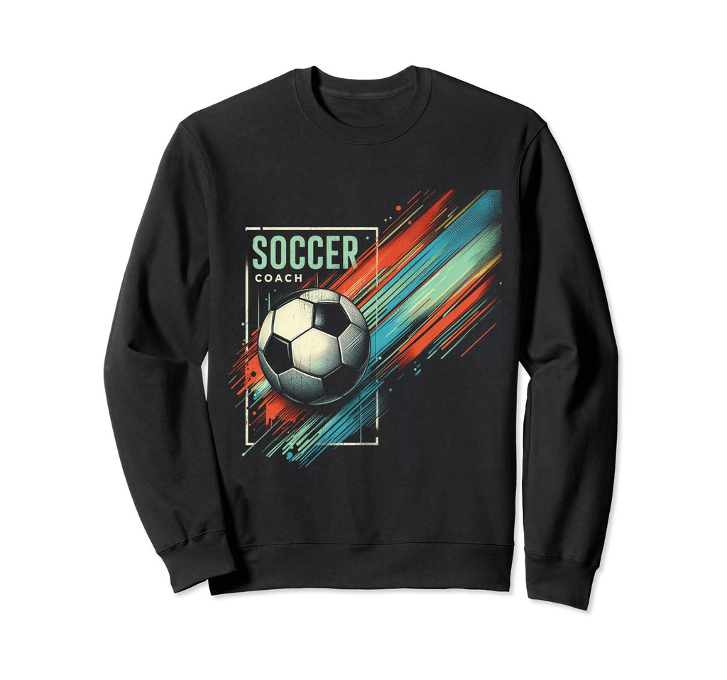 Soccer Coach Training Coaching Sweatshirt - Aesthetic Graphic Men Women