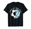 Mens Papa Ballers Funny Soccer T-Shirt - Unique Graphic Men Women