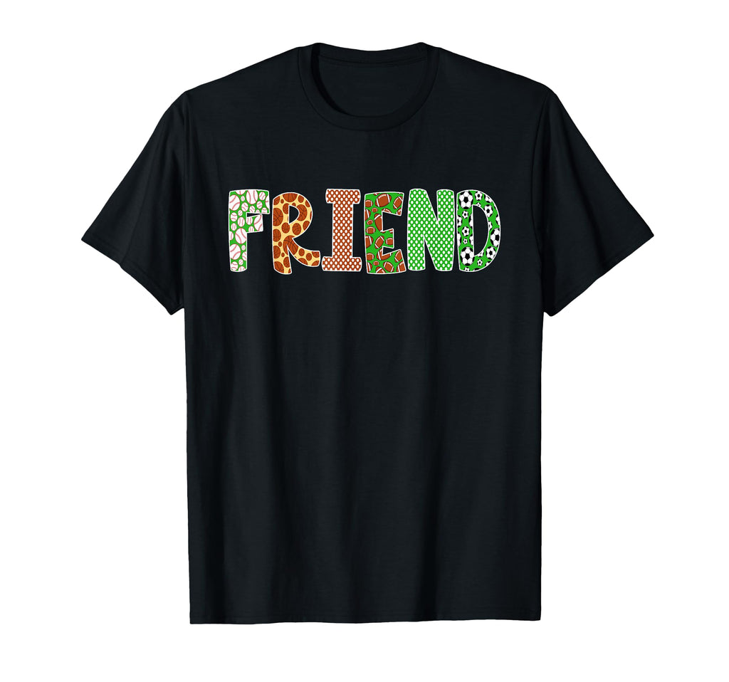 Sports Baller Friend Birthday Party T-Shirt - Graphic Print Men Women