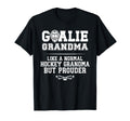 Hockey Goalie Grandma Hockey Keeper T-Shirt - Unique Graphic for Adults