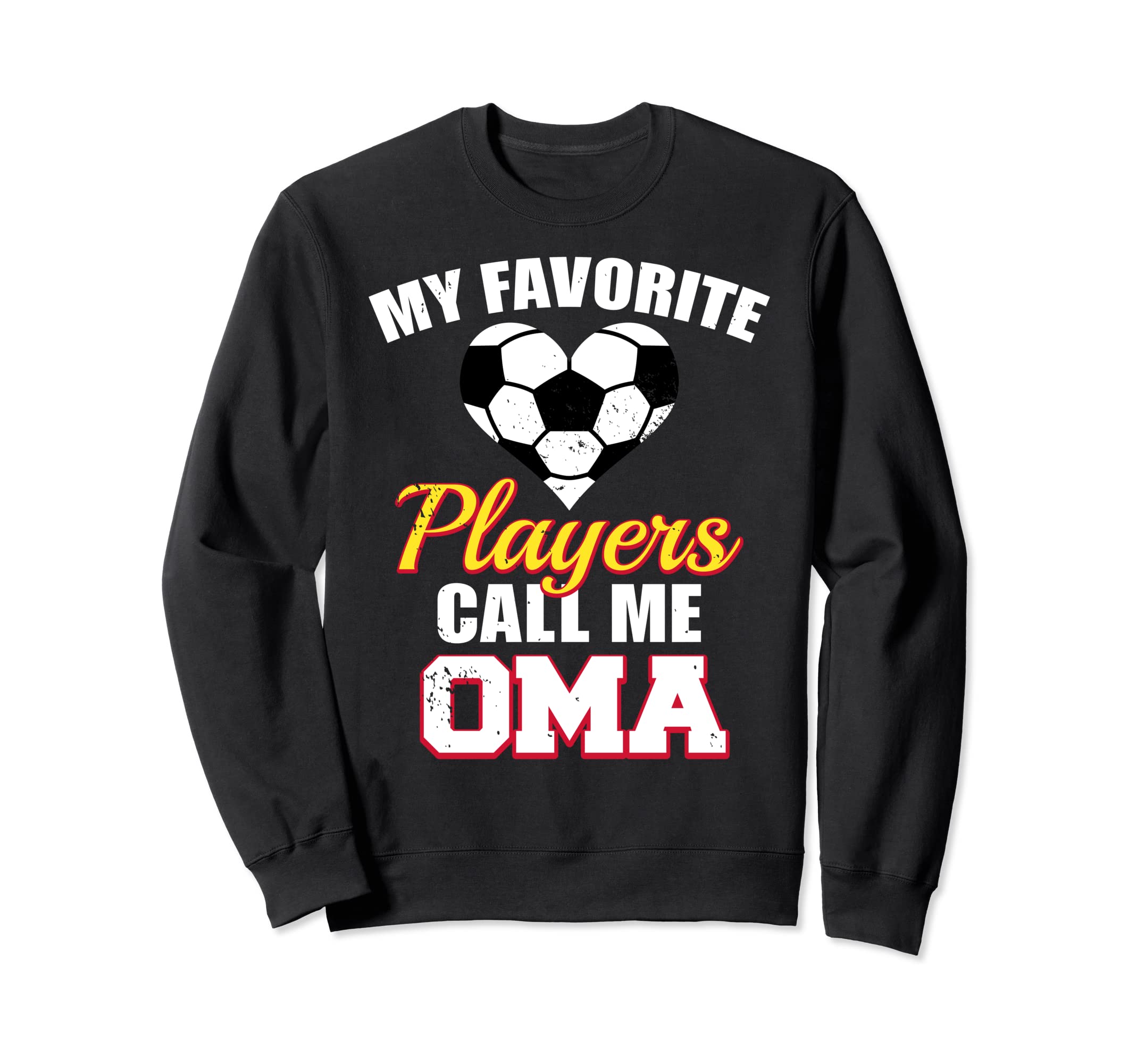 My Favorite Players Call Me Oma Sweatshirt - Trendy Graphic for Adults