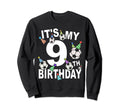 Funny Its My 9Th Birthday Hats Sweatshirt - Custom Art Print for Adults