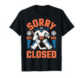 Funny Ice Hockey Goalkeeper Netminder T-Shirt - Aesthetic Graphic Unisex