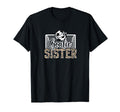 Soccer Goalie Sister Soccer Keeper T-Shirt - Aesthetic Graphic Unisex
