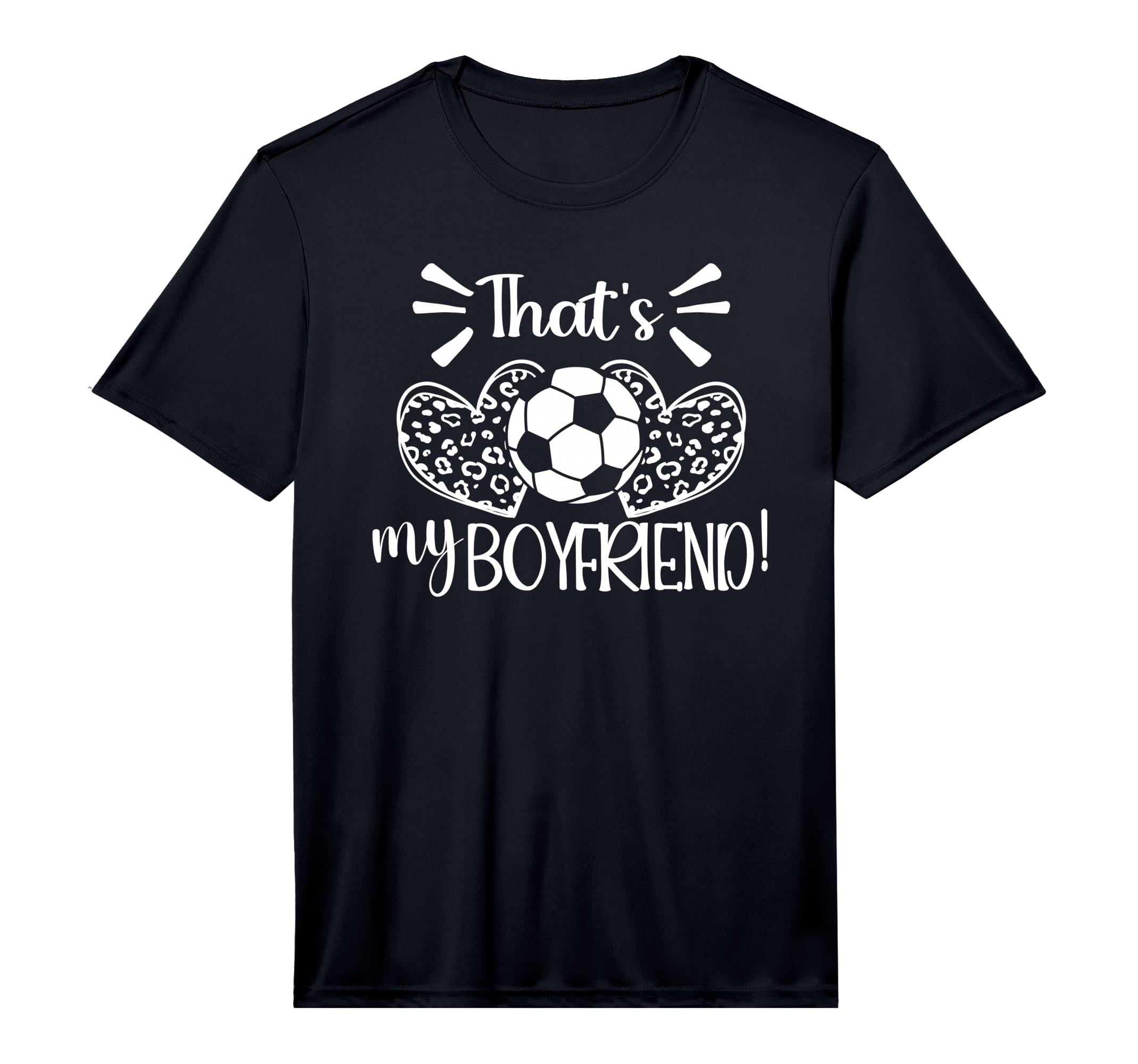 Mens Thats My Boyfriend Soccer T-Shirt - Custom Art Print Men Women