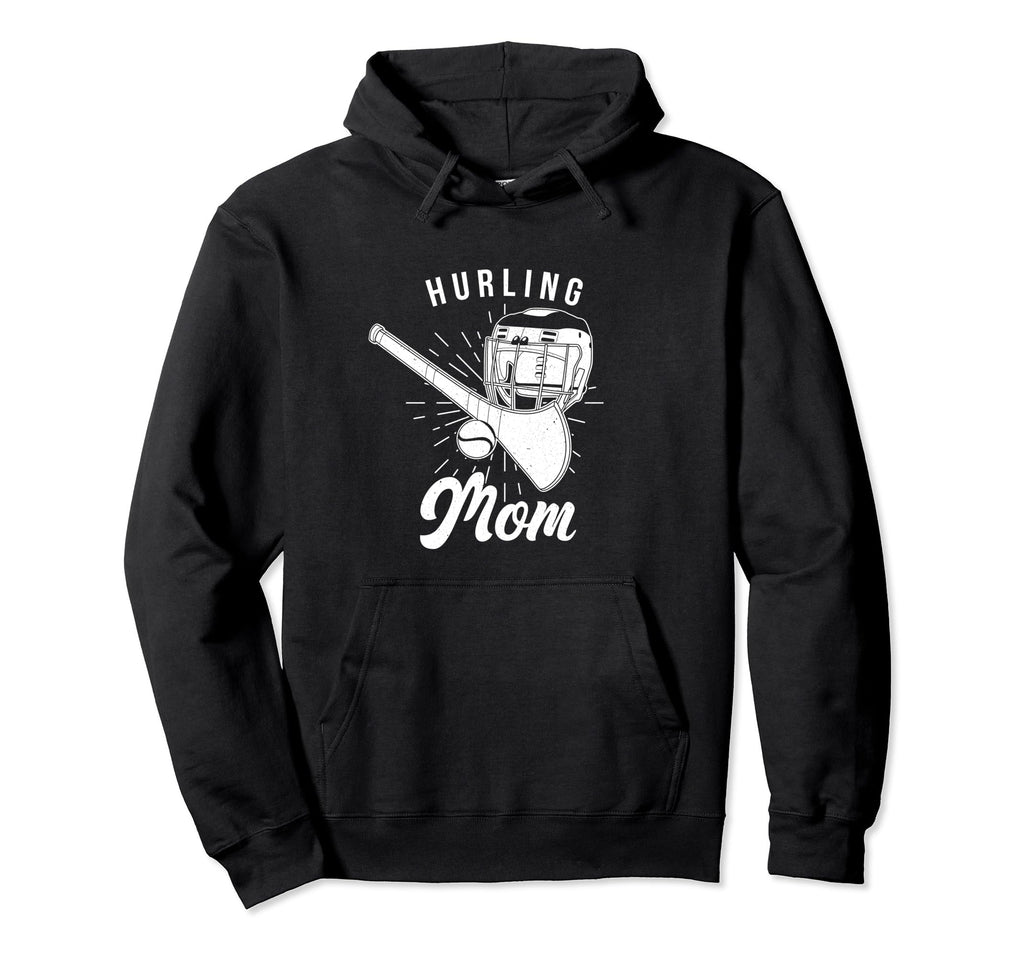 Hurling Helmet Athletic Goalkeeper Hoodie - Minimalist Print for Adults