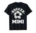 Soccer Mimi Soccer Ball Distressed T-Shirt - Custom Art Print Men Women