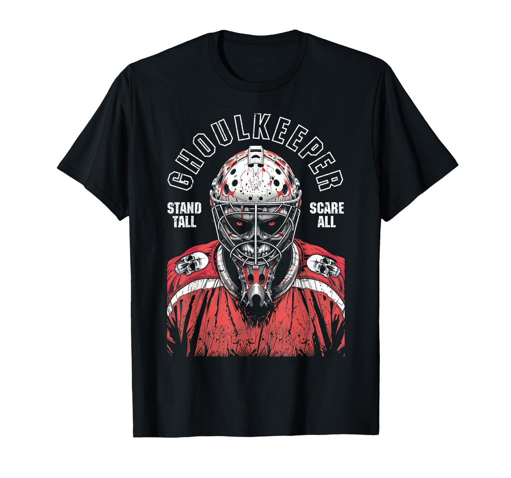 Ice Hockey Goalie Goalkeeper T-Shirt - Trendy Graphic Men Women