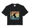 Soccer Player Silhouette Action T-Shirt - Trendy Graphic for Adults