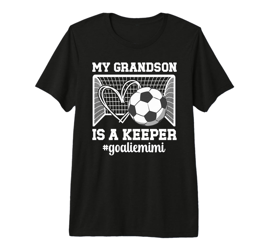 Proud Soccer Goalie Mimi Soccer T-Shirt - Minimalist Print Unisex