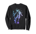 Soccer Player Sports Football Sweatshirt - Graphic Print Men Women