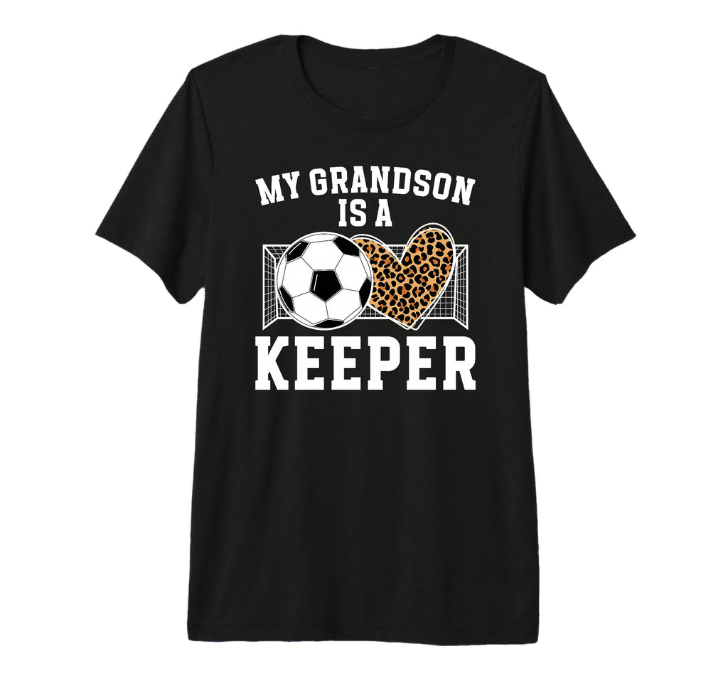 Proud Soccer Keeper Grandma Soccer T-Shirt - Custom Art Print Men Women