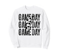 Game Day Soccer Lightning Bolt Sweatshirt - Aesthetic Graphic Unisex