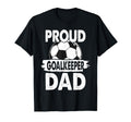 Proud Soccer Goalkeeper Dad Soccer T-Shirt - Custom Art Print for Adults