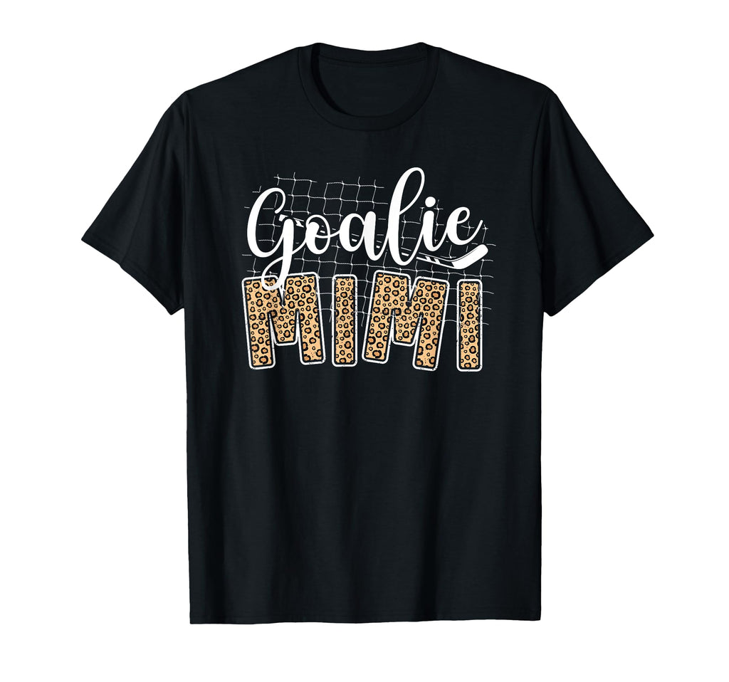 Ice Hockey Goalie Mimi Hockey Keeper T-Shirt - Minimalist Print Men Women