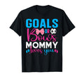 Goals Or Bows Mommy Loves You T-Shirt - Fun Novelty Design for Adults