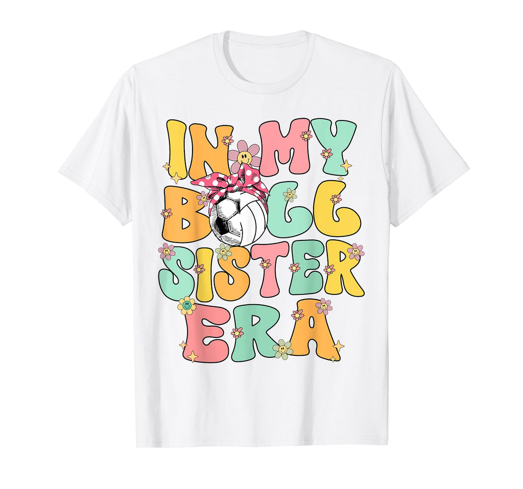 My Ball Sister Era Groovy Soccer T-Shirt - Custom Art Print Men Women