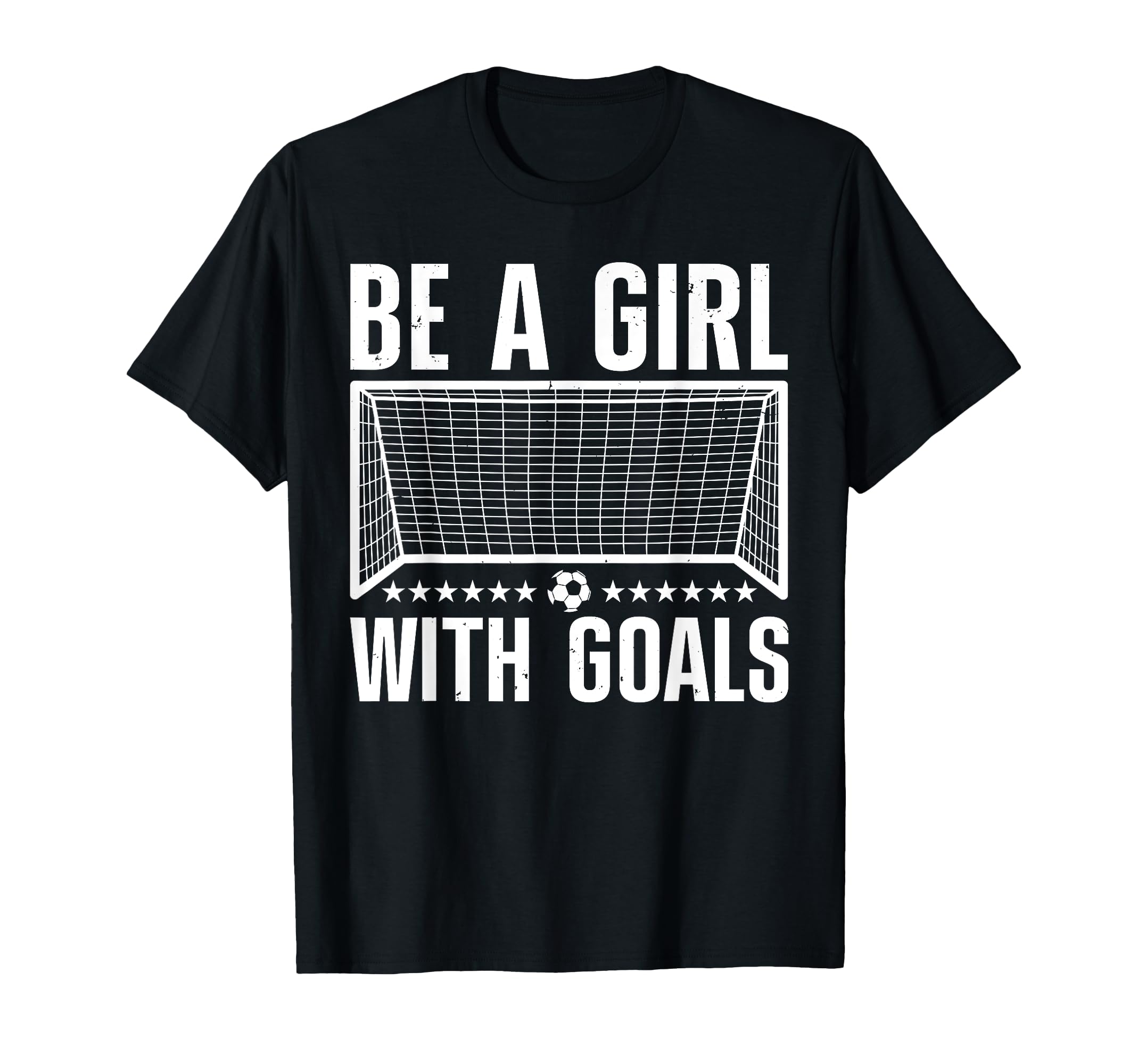 Funny Soccer Art Teens Soccer T-Shirt - Casual Everyday Wear Men Women