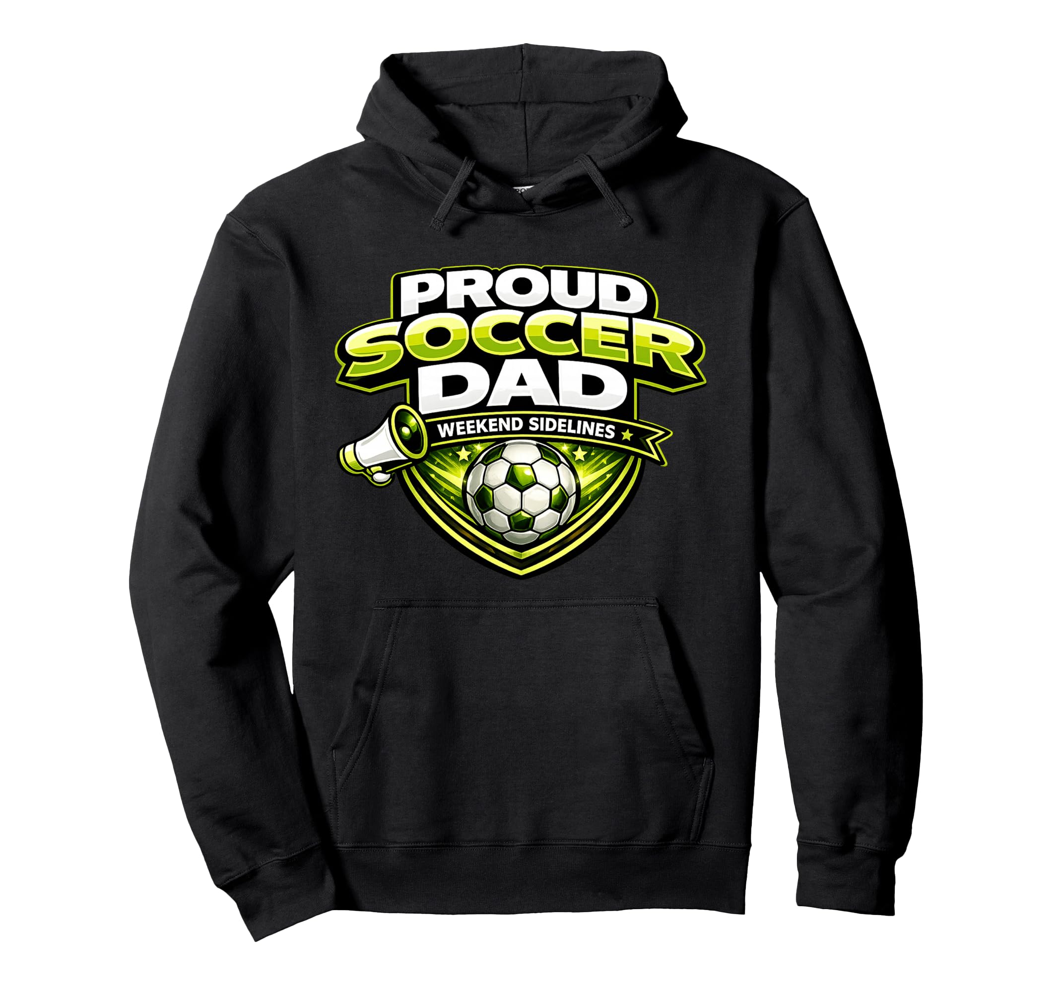 Soccer Dad Funny Proud Weekend Hoodie - Casual Everyday Wear Unisex