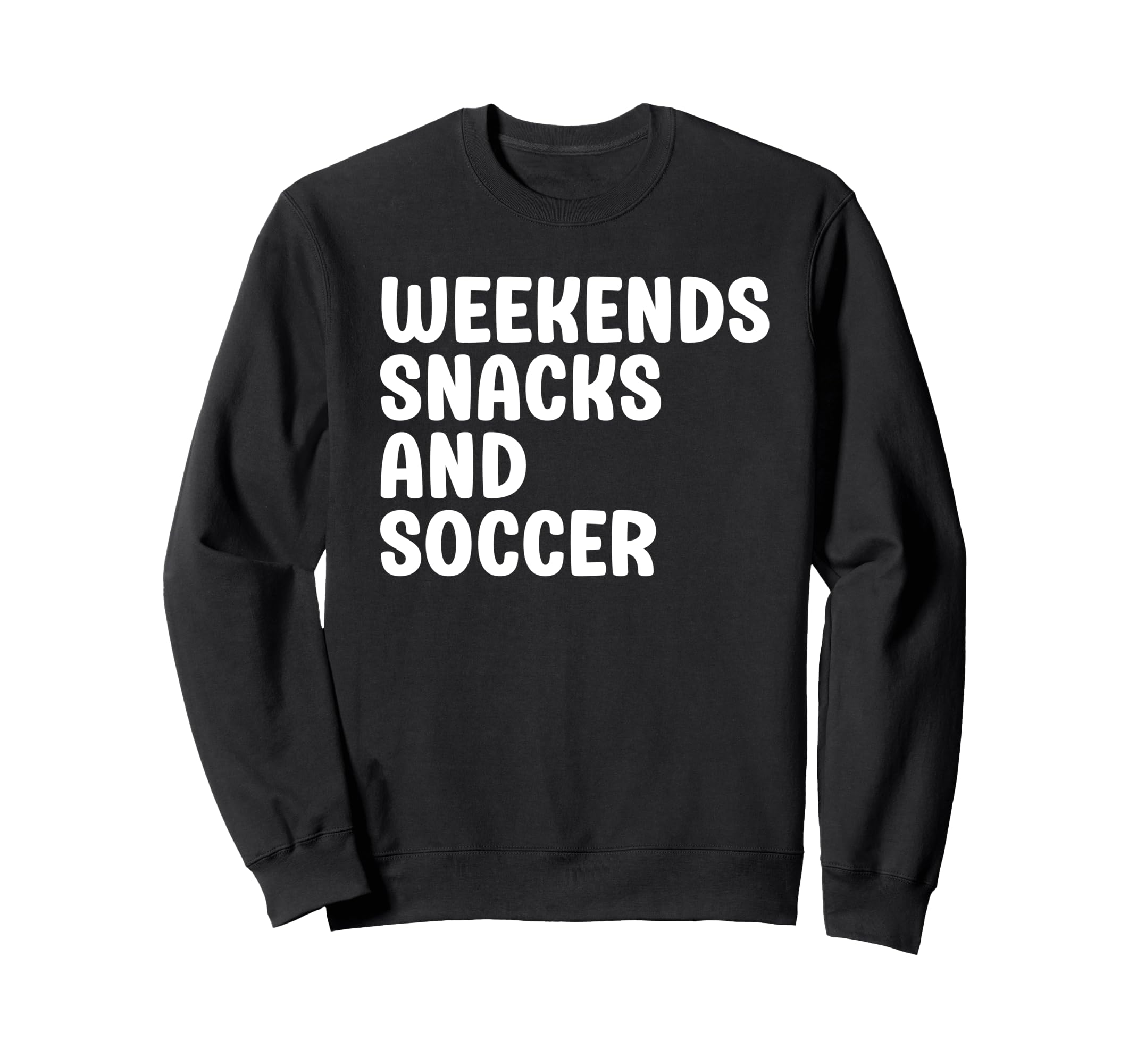Soccer Player Or Team I Love Soccer Sweatshirt - Minimalist Print Unisex