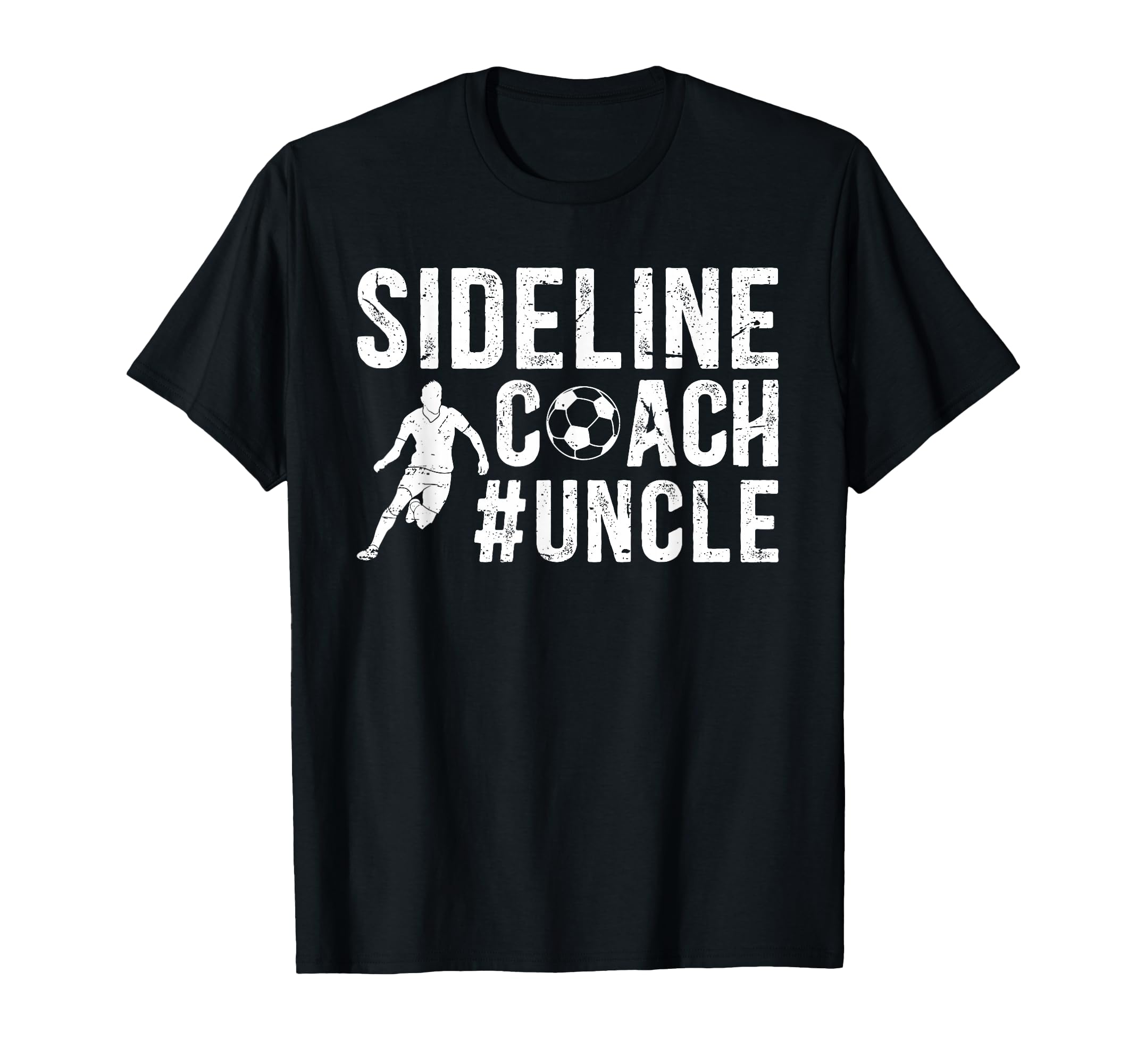 Sideline Coach Soccer Uncle Soccer T-Shirt - Unique Graphic Men Women