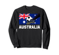 Australia Soccer Team Patriotic Fan Sweatshirt - Graphic Print Men Women
