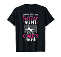Im Soccer Goalie Aunt Soccer Keeper Auntie T-Shirt - Unique Graphic Unisex