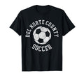 Del Norte County Soccer T-Shirt - Casual Everyday Wear for Adults