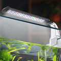 Pawfly 8 W Aquarium LED Light 8.2 Inch 24/7 Fish Tank Light with Full Spectrum Brilliant White Blue Red Green Lights Multi-Colored LEDs with D/N Mode Single Color Effects Timer & Adjustable Brightness