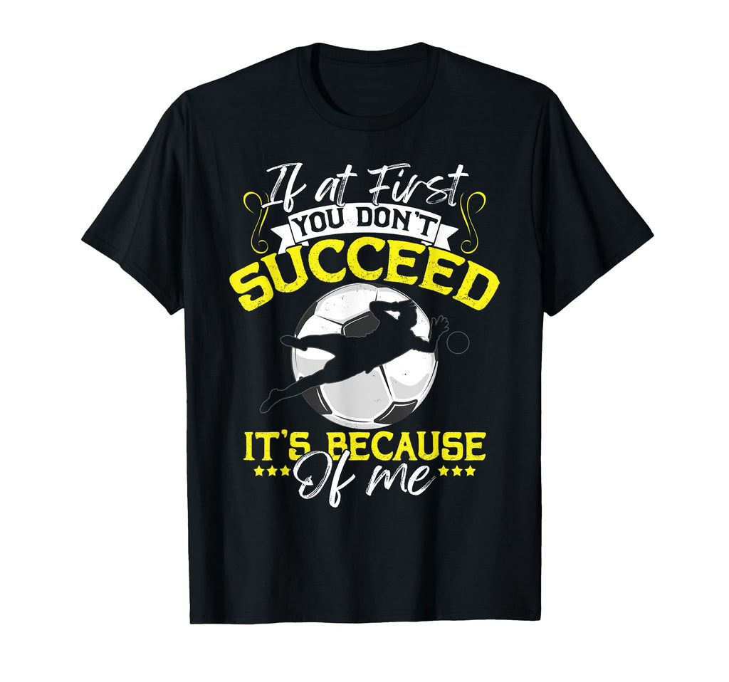 Soccer Player Goalkeeper Goaltender T-Shirt - Graphic Print for Adults