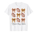 American Football Game Day Vibes T-Shirt - Minimalist Print Unisex