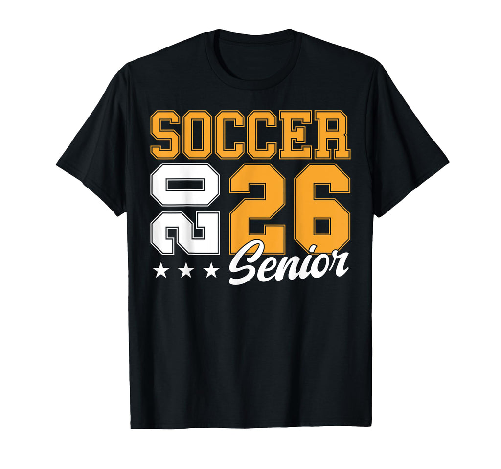 Soccer Senior Night Soccer Senior 2026 T-Shirt - Novelty Apparel Unisex